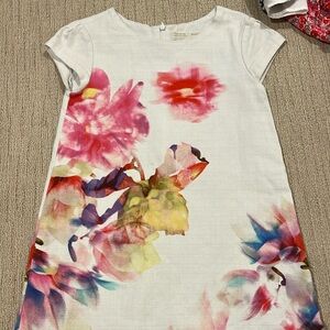 Zara girls floral dress